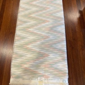Vintage RARE HTF Waverly upholstery/drapery fabric.The Heard Museum four corners